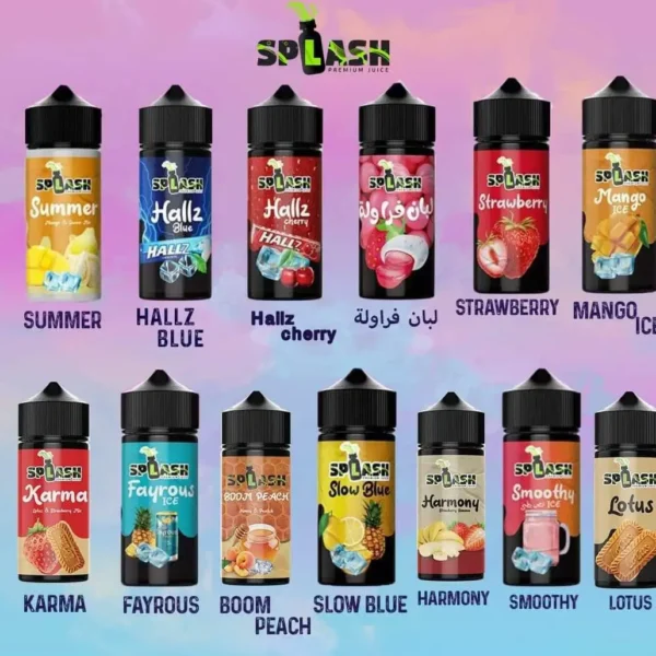 Splash E-Liquid DL 100ML