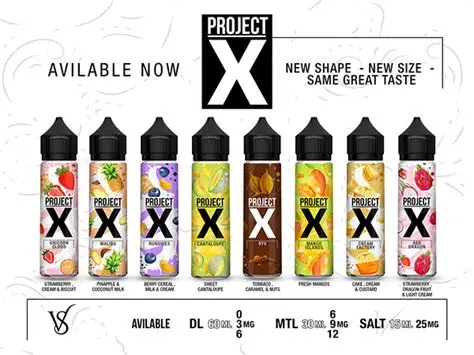 Project X E-Liquid MTL 30ML
