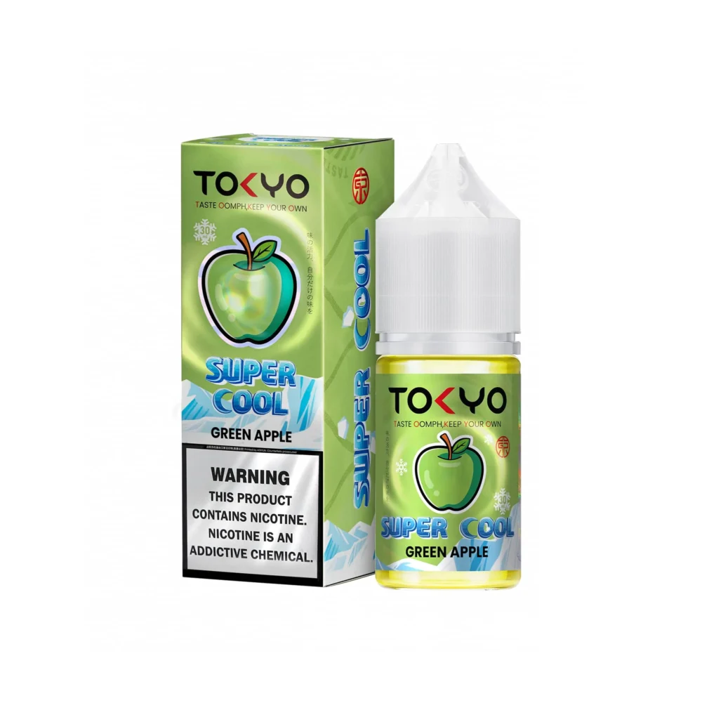 Tokyo Super Cool 30ml Green Apple