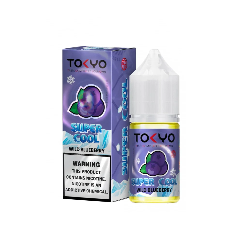 Tokyo Super Cool 30ml Wild Blueberry