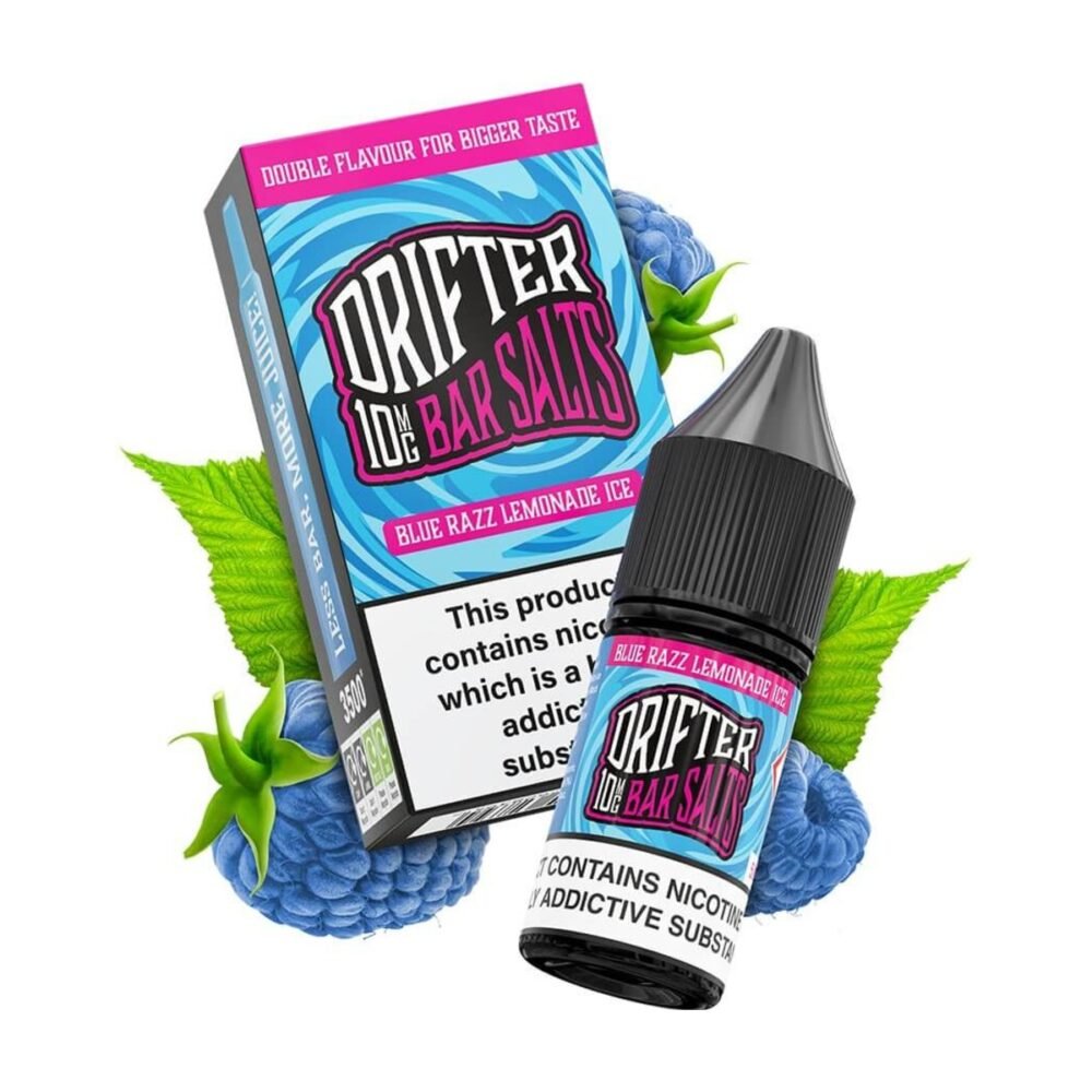 Drifter Bar Salts Blue Razz Lemonade Ice