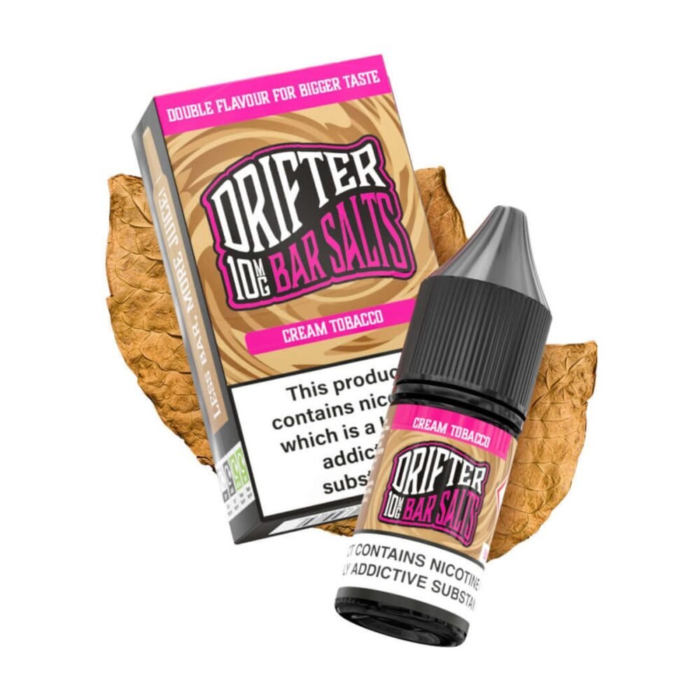 Drifter Bar Salts Cream Tobacco