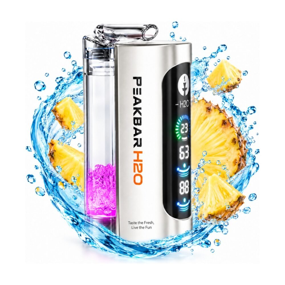 Peakbar H2O Mini Hookah 40k Pineapple