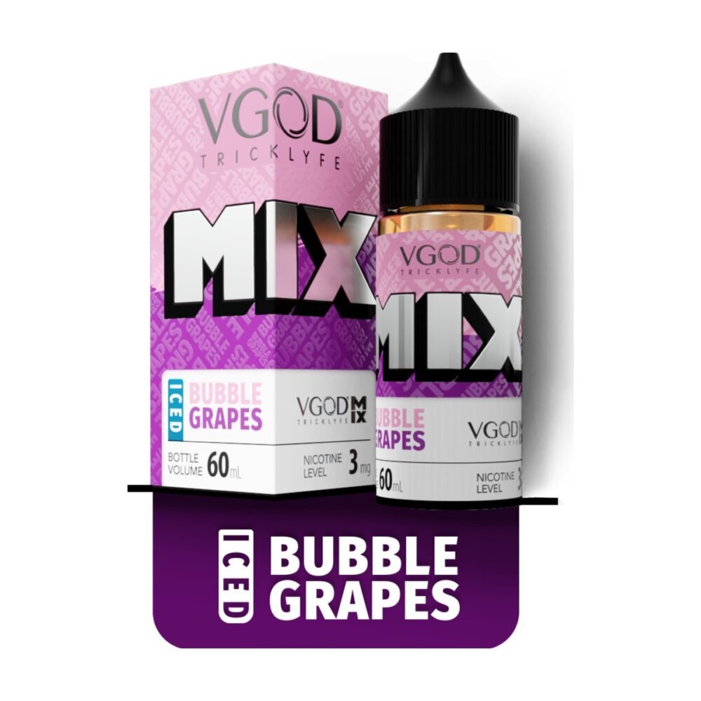 VGOD Freebase 60ml MIX Iced Bubble Grapes