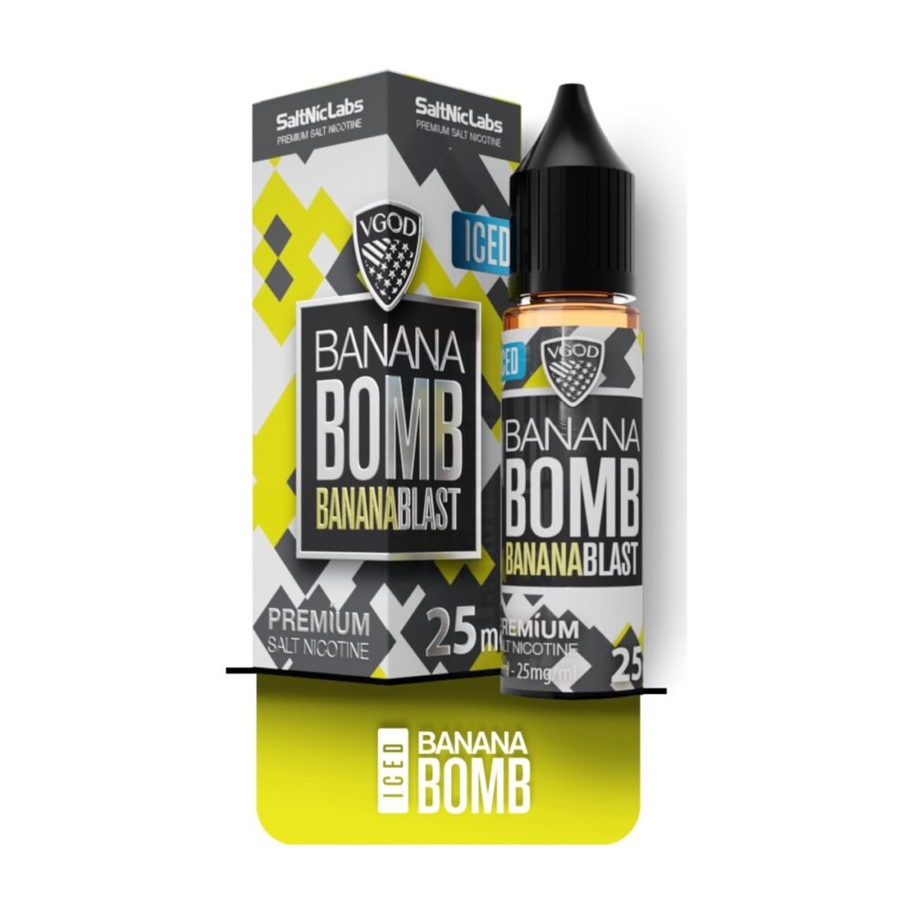VGOD SaltNic 30ml Iced Banana Bomb